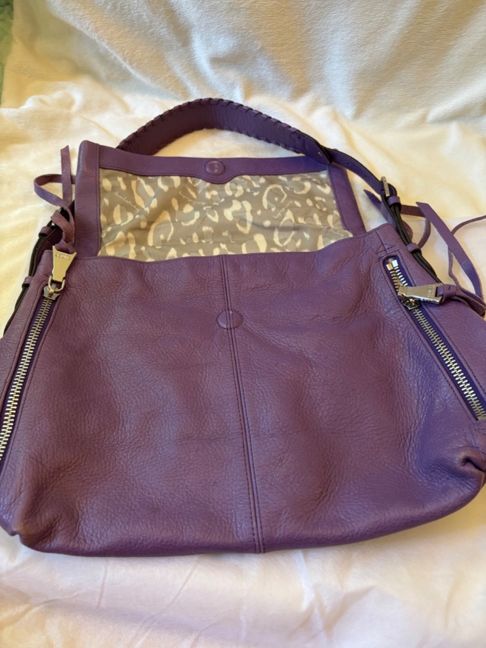 Purple Aimee Kestenberg handbag - Picture 11 of 11